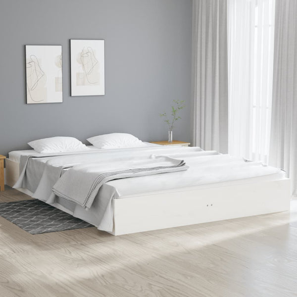 Weißes Bettgestell Intexim 160x200cm (Holz)