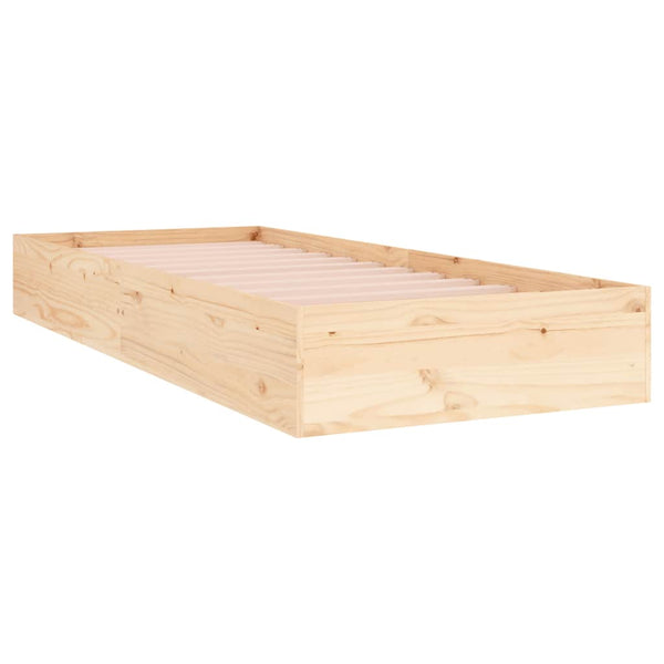 Bettgestell Intexim 75x190cm (Holz schmal Einzel)