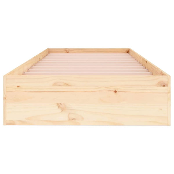 Bettgestell Intexim 75x190cm (Holz schmal Einzel)