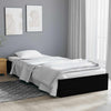 Schwarzer Bettrahmen Intexim 75x190cm (Holz, kleines Einzelbett)