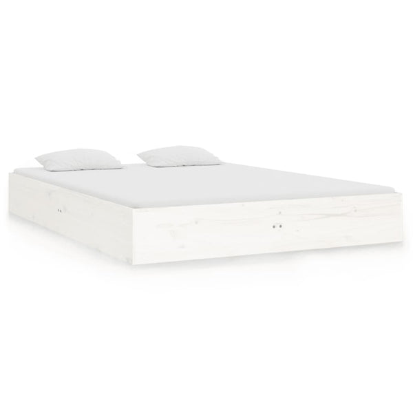 Bettgestell Intexim 120x190cm weiß (Holz kleines Doppelbett)