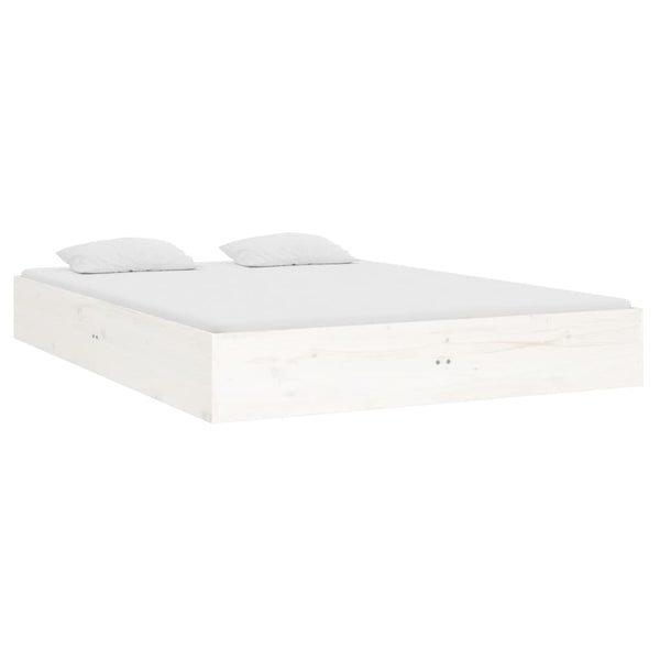 Bettgestell Intexim 120x190cm weiß (Holz kleines Doppelbett)