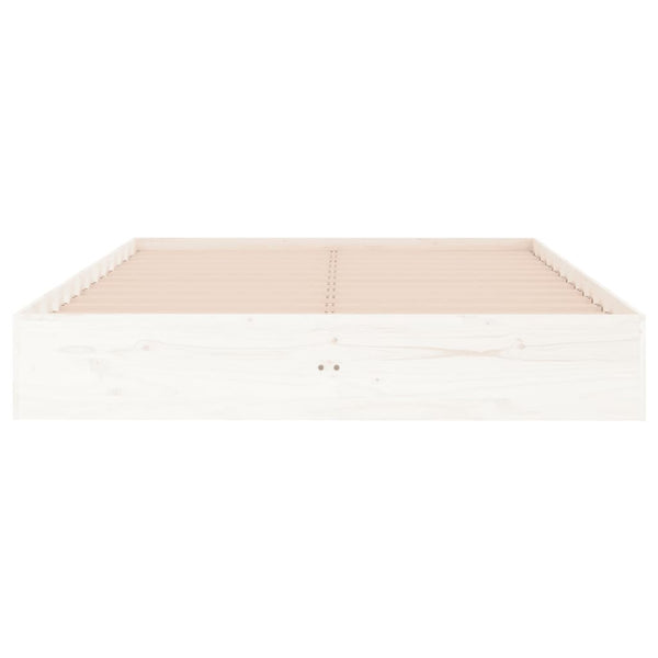 Bettgestell Intexim 120x190cm weiß (Holz kleines Doppelbett)