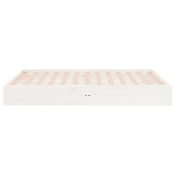 Bettgestell Intexim 120x190cm weiß (Holz kleines Doppelbett)