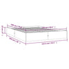 Bettgestell Intexim 135x190cm weiß (Kiefer Double)