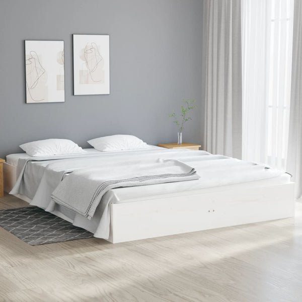 Bettgestell Intexim 135x190cm weiß (Kiefer Double)
