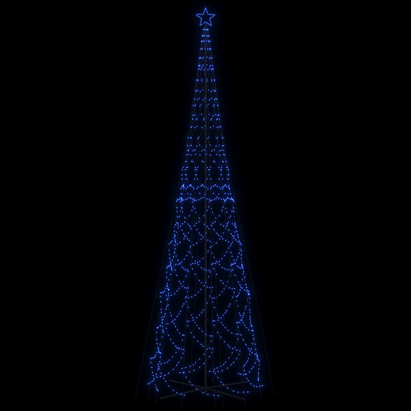 Blauer Kegel-Weihnachtsbaum Culuta 230x800cm (3000 LED-Lichter)