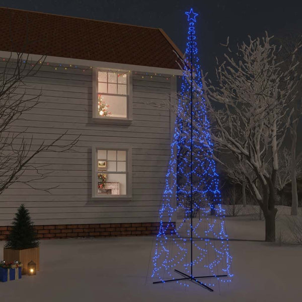 Blauer Kegel-Weihnachtsbaum Culuta 230x800cm (3000 LED-Lichter)