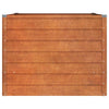 Rostiges Hochbeet Cornelius 100x100x77cm (Cortenstahl)