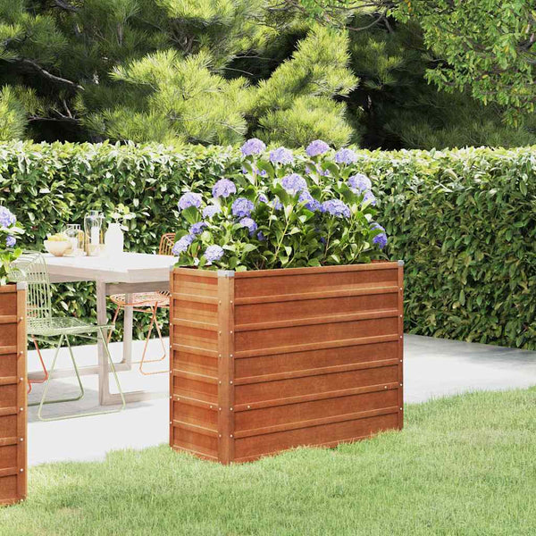 Rost-Hochbeet Cornelius 100x40x77cm (Cortenstahl)