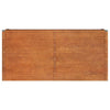 Rostiges Hochbeet Cornelius 160x40x77cm (Cortenstahl)