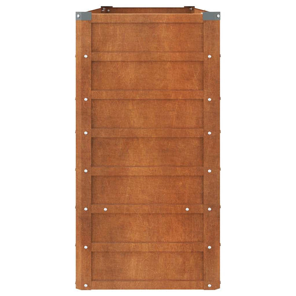 Rostiges Hochbeet Cornelius 160x40x77cm (Cortenstahl)