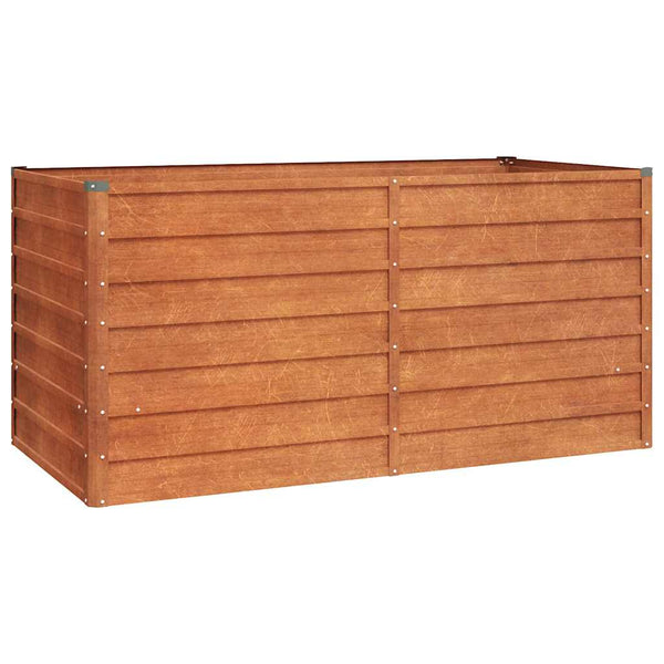 Rostige Hochbeet Cornelius 160x80x77cm (Cortenstahl)