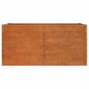 Rostige Hochbeet Cornelius 160x80x77cm (Cortenstahl)
