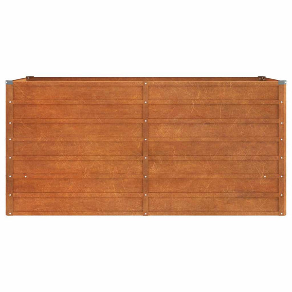 Rostige Hochbeet Cornelius 160x80x77cm (Cortenstahl)