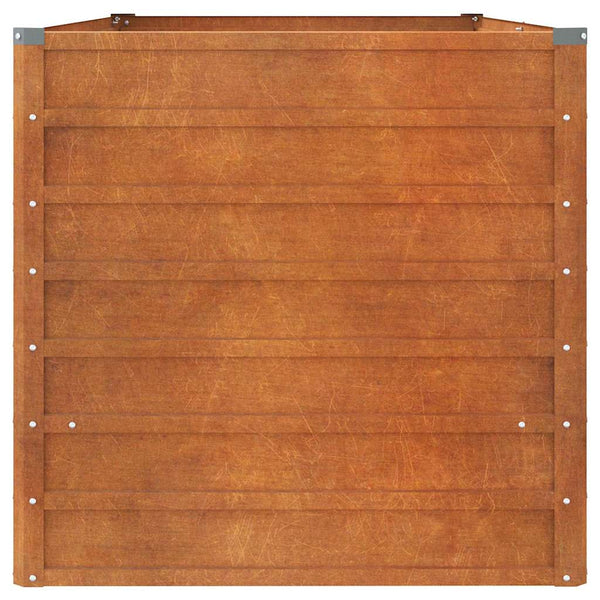 Rostige Hochbeet Cornelius 160x80x77cm (Cortenstahl)