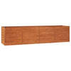 Rostige Hochbeet Cornelius 320x80x77cm (Cortenstahl)