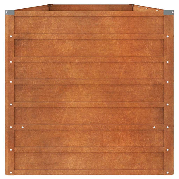 Rostige Hochbeet Cornelius 320x80x77cm (Cortenstahl)