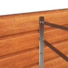Rostige Hochbeet Cornelius 320x80x77cm (Cortenstahl)