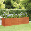 Rostige Hochbeet Cornelius 320x80x77cm (Cortenstahl)