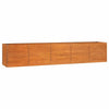 Rost Hochbeet Cornelius 400x80x77cm (Cortenstahl)