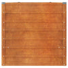 Rost Hochbeet Cornelius 400x80x77cm (Cortenstahl)