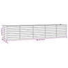 Rost Hochbeet Cornelius 400x80x77cm (Cortenstahl)