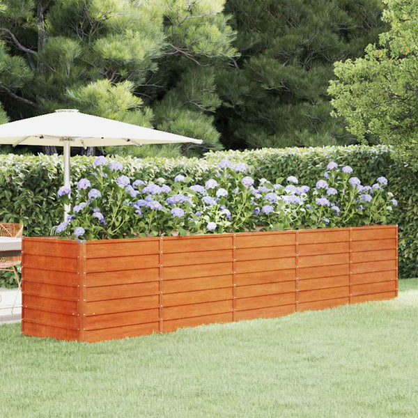 Rost Hochbeet Cornelius 400x80x77cm (Cortenstahl)