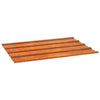 Rostige Dachpaneele Omari 60x44cm (12 Stück Cortenstahl)