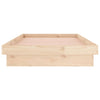 Bettrahmen Margretta 90x190cm (mit LED-Beleuchtung, Einzelbett, Holz)