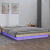 Bettrahmen Margretta 135x190cm (mit LED-Beleuchtung Doppelholz)
