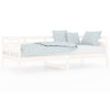 Weißes Schlafsofa Adriane 90x200cm (Kiefer)