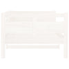 Weißes Schlafsofa Adriane 90x200cm (Kiefer)