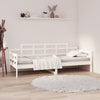 Weißes Schlafsofa Zeinal 90x190cm (Kiefer)