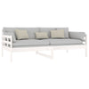 Weißes Schlafsofa Dobita 90x190cm (Kiefer)