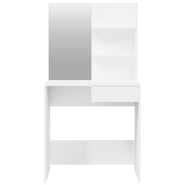 Weißer Schminktisch Nilda 74,5x40x141cm