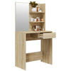 Sonoma-Eiche Schminktisch Nilda 74,5x40x141cm