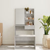 Betongrauer Schminktisch Nilda 74,5x40x141cm