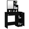Schwarzer Schminktisch Simpronia 86,5x35x136cm