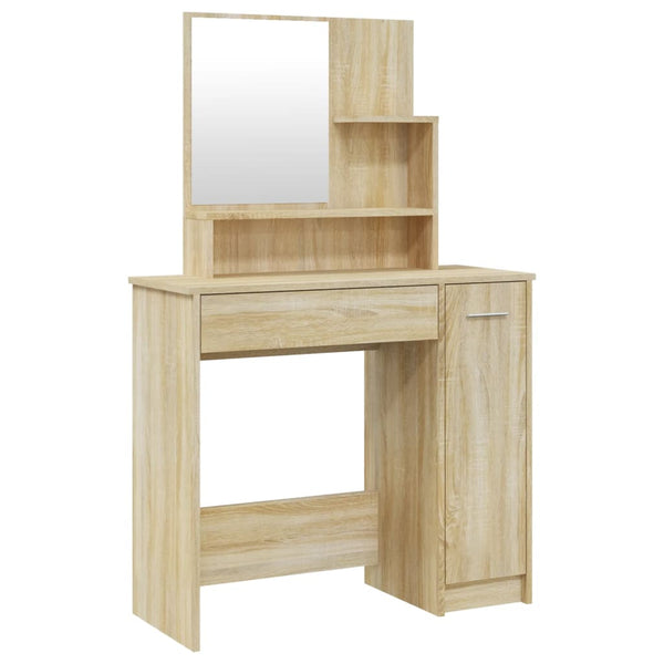 Spiegelkommode Sonoma-Eiche Simpronia 86,5x35x136cm