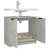 Badezimmerschrank Hervey in Betonoptik 64,5x33,5x59cm (Holz)