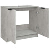 Badezimmerschrank Hervey in Betonoptik 64,5x33,5x59cm (Holz)