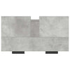 Badezimmerschrank Hervey in Betonoptik 64,5x33,5x59cm (Holz)