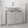 Badezimmerschrank Hervey in Betonoptik 64,5x33,5x59cm (Holz)
