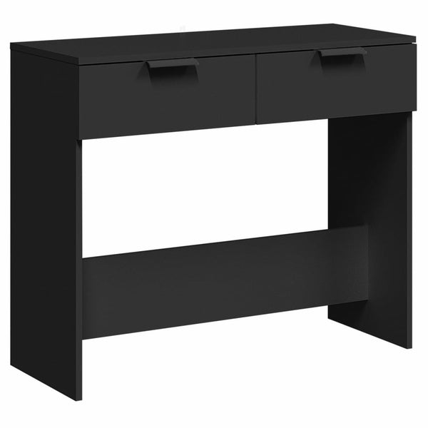 Schwarzer Konsolentisch Castila 90x36x75cm (Holz)