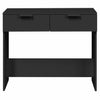 Schwarzer Konsolentisch Castila 90x36x75cm (Holz)