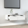 Weißer Wandschrank Foster 68x30x20cm (Holz)