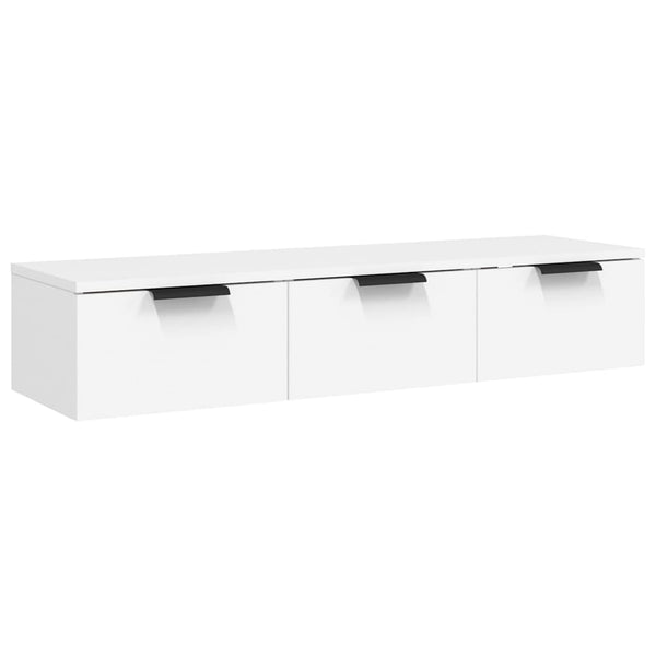 Valkoinen seinäkaappi Doricuta 102x30x20cm (puinen)