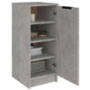 Betongrauer Schuhschrank Thinca 30x35x70cm (Holz)