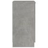 Betongrauer Schuhschrank Thinca 30x35x70cm (Holz)